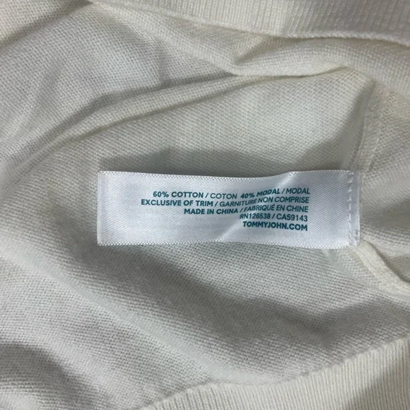 EUC Tommy John Cream Hooded Sweater (N-1) - Picture 8 of 9